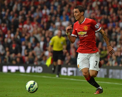 Di María lidera triunfo del Manchester United en debut de Falcao  