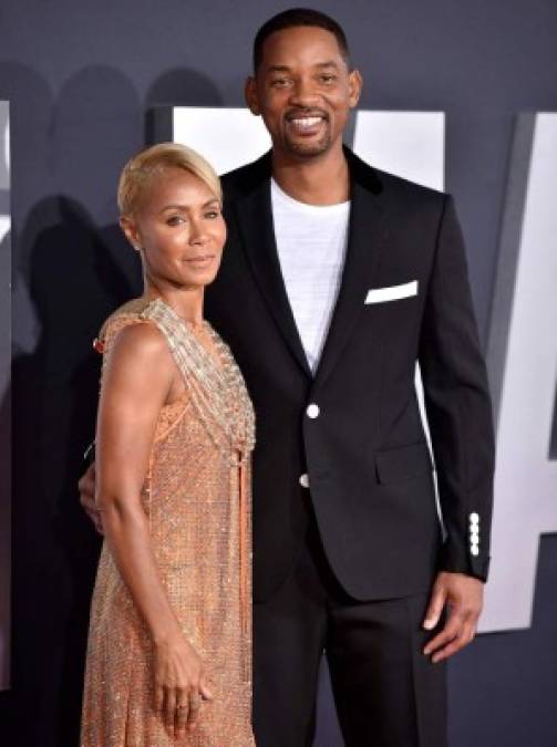 Will Smith y Jada Pinkett Smith - La pareja de actores recientemente fue relacionada en un trío después que un presunto amante de la intérprete saliera a desvelar los secretos de su relación, que fue aprobada por su marido.