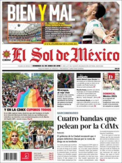 Sol de México.