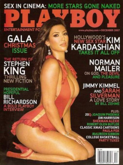 En 2007, Kim apareció en la portada de la edición de diciembre de la revista Playboy . <br/>