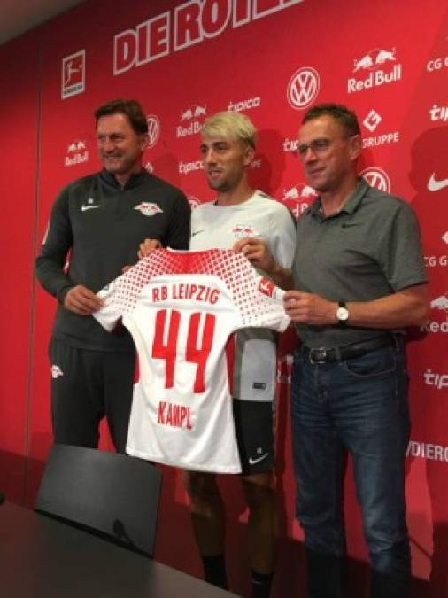 El Leipzig se ha hecho con los servicios del centrocampista del Bayer Leverkusen Kevin Kampl. El coste de la operación alcanza los 20 millones de euros. El jugador ha pasado el reconocimiento médico y ha firmado contrato con su nuevo club.