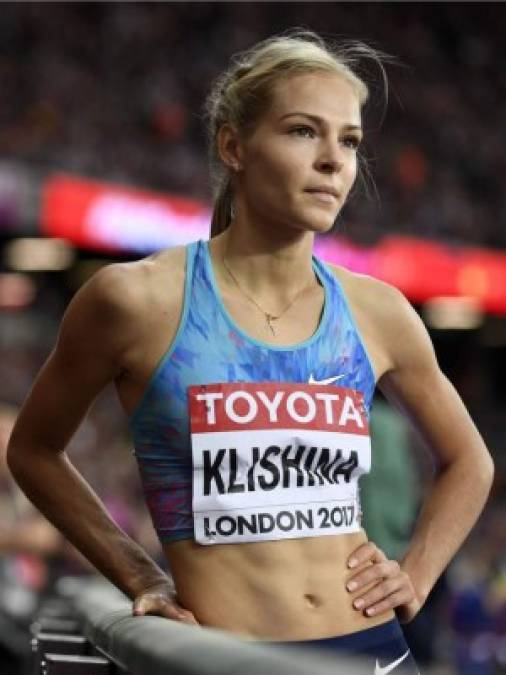 La rusa Darya Klishina no compite bajo la bandera de su país después de haber sido suspendida por el doping masivo que reveló el informe McLaren en Rusia.