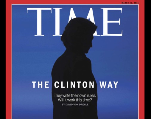 Hillary Clinton luce diabólica imagen en la portada de Time