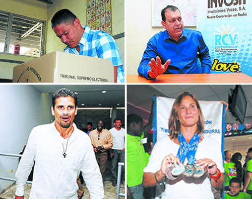 Exdeportistas y periodistas hondureños conquistaron a los votantes