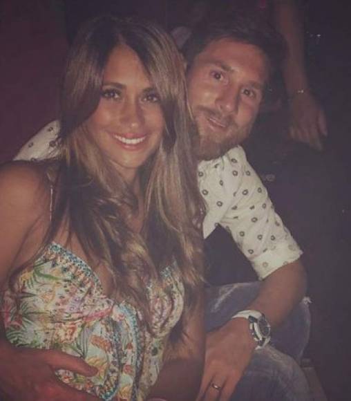 Antonella y Messi salieron de la rutina y se escaparon a una discoteca en Ibiza. FOTO INSTAGRAM