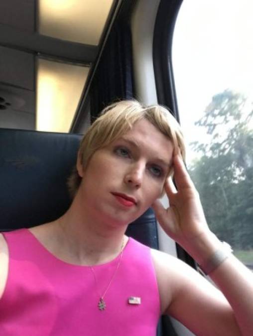 Imagen tomada del Twitter Chelsea E. Manning@xychelsea