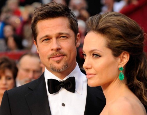 Brad Pitt se reúne con Angelina Jolie y sus hijos
