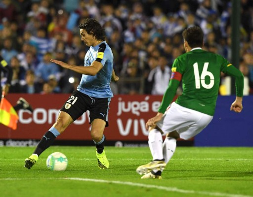 Final: Cáceres, Cavani y Suárez dan el triunfo a Uruguay 4-2 frente a Bolivia