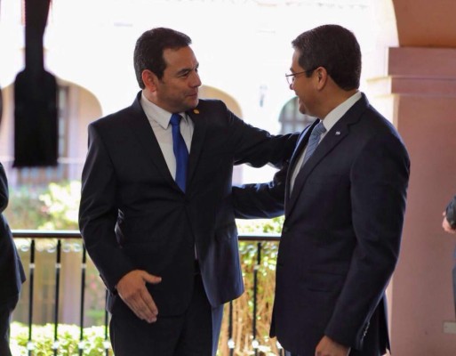 Presidente de Guatemala se reúne con JOH