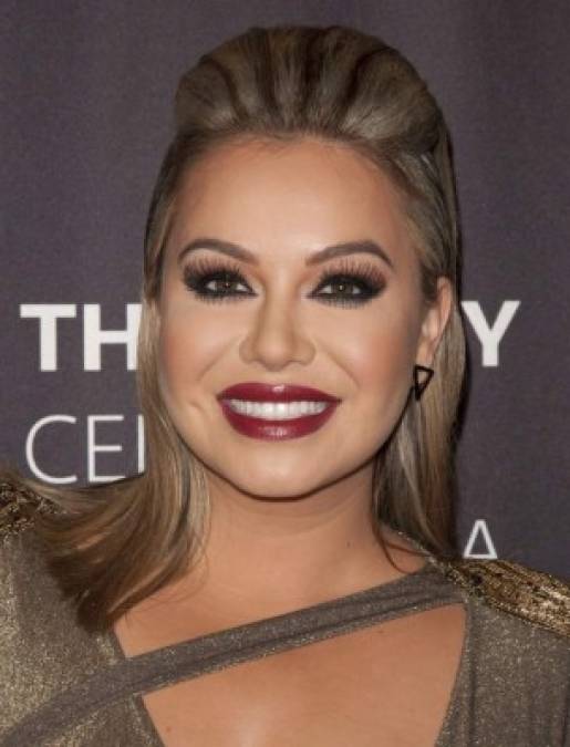 Chiquis Rivera con un maquillaje perfecto.