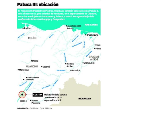 Reanudación de Patuca III es incierta por falta de fondos