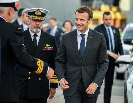 Macron llamó 'deliciosa' a la esposa del primer ministro australiano