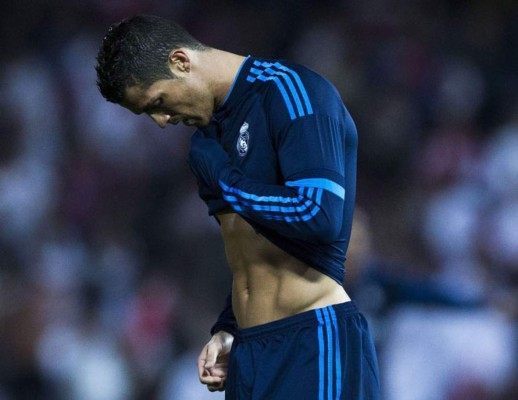 Cristiano Ronaldo jugó con problemas estomacales ante Granada