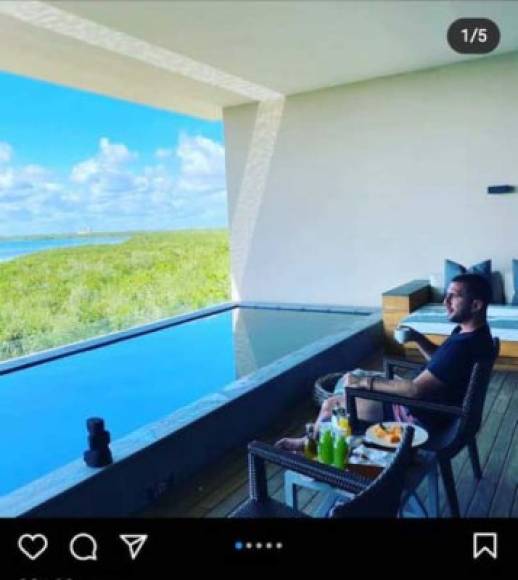 El empresario en su cuenta de Instagram enriqueriquelmev comparte lo bien que la pasa en sus ratos libres..