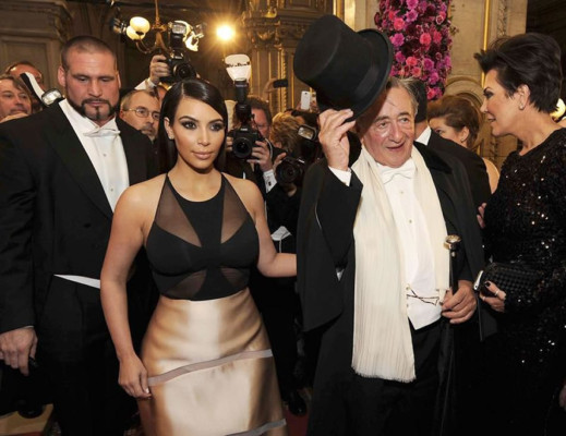 Kim Kardashian, centro de todas las miradas en Viena