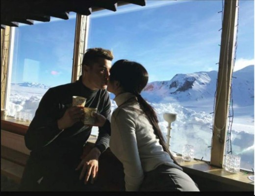 Cristiano Ronaldo y Georgina Rodríguez y su romántica escapada a la nieve