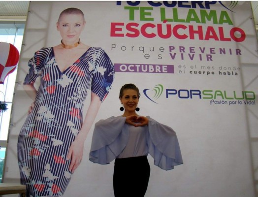 El día que la actriz Edith González vino a Honduras