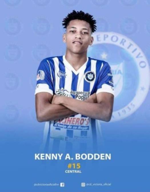 Kenny Bodden - También defensa central de los jaibos.