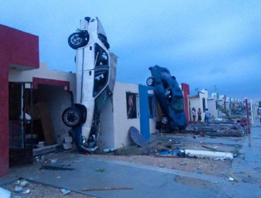 Devastador tornado deja al menos 11 muertos en México