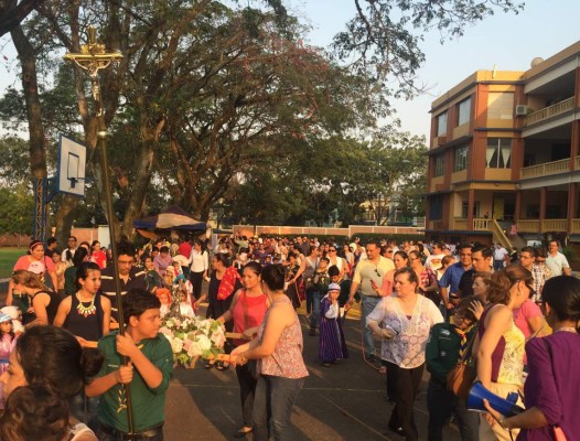 Recrean en La Salle los 7 dolores de María