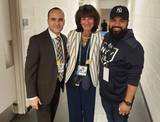 Video: Hondureño que salvó a niña de ser arrollada fue homenajeado por los Yankees