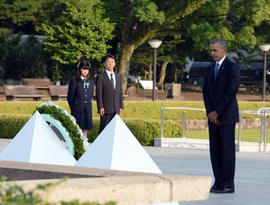 Obama en Hiroshima: 'Ese día el mundo cambió para siempre'