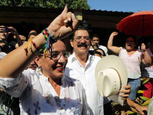 Libre lanza a Xiomara Castro de Zelaya por cinco corrientes internas