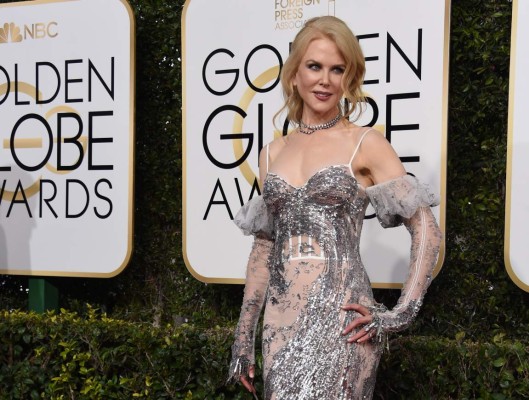 Aseguran que Nicole Kidman estaba ebria en los Globos de Oro
