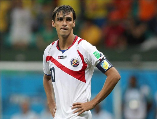 Costa Rica pierde a Bryan Ruiz por lesión