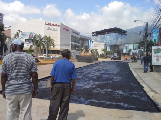 Habilitan paso en la avenida circunvalación de San Pedro Sula