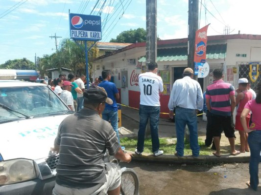 Matan a supuesto asaltante en pulpería en La Ceiba