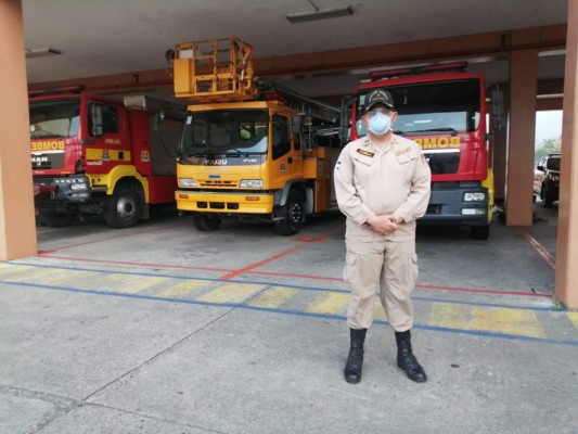 Diez bomberos en San Pedro Sula dan positivo por COVID-19