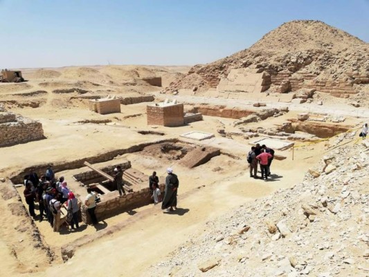 Una torre de 2.500 años, clave para estudiar la momificación faraónica