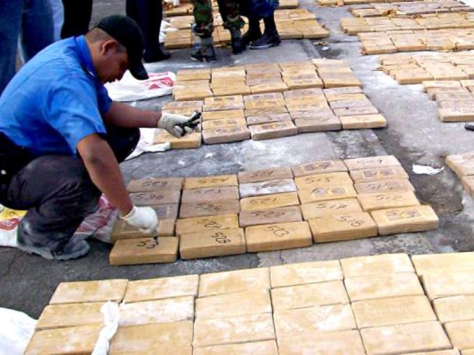 Van 700 kilos de cocaína incautados en primer semestre