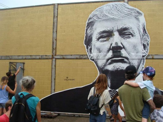 Muro hecho por indocumentados muestra el plan de Trump
