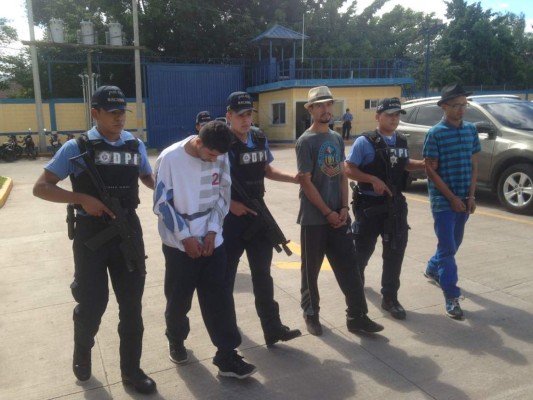 Caen tres pandilleros supuestos extorsionadores en Tegucigalpa