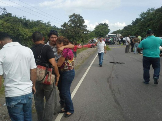Seis muertos deja accidente vehicular en Honduras