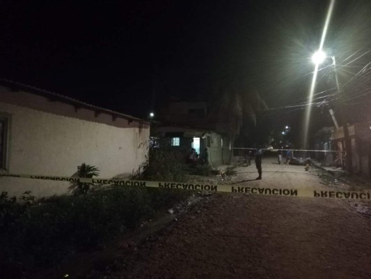 Balacera: dos muertos y tres heridos en Lomas del Carmen de San Pedro Sula