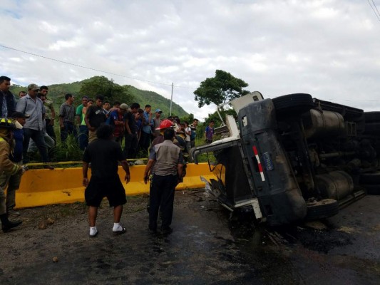 Fallece salvadoreño en accidente en carretera de Honduras