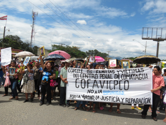 Dolor al recordar incendio en granja penal de Comayagua