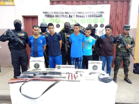 Capturan banda que aterrorizaba comunidades fronterizas en Intibucá