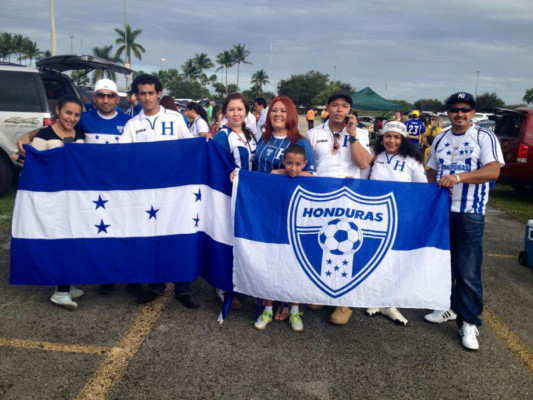 Hondureños y brasileños vivieron una gran fiesta en Miami