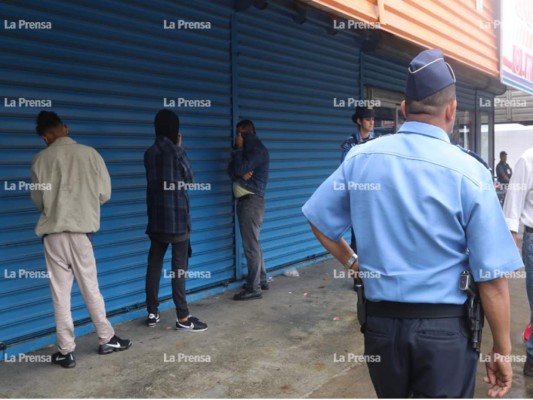 Sospechosos de asaltos con pistolas de juguete son detenidos en San Pedro Sula
