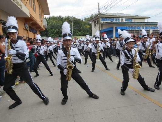 Comayagua y Olancho se vistieron de fiesta en el 193 aniversario