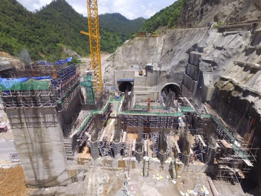 Hidroeléctrica Patuca III registra un avance del 50%
