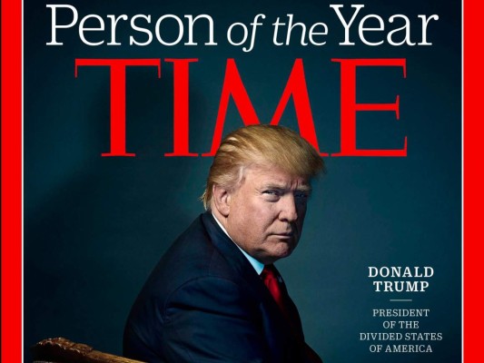 Time desmiente a Trump en polémica por 'personaje del año'