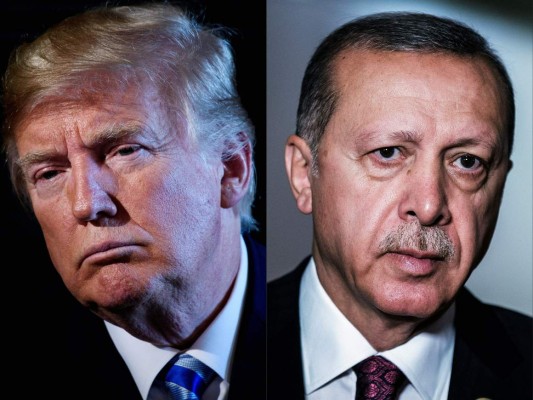 Trump amenaza a Turquía con 'destruir' su economía si ataca a kurdos