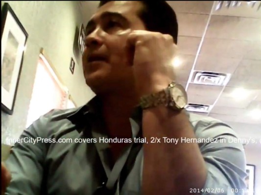 Publican video de la reunión entre Tony Hernández y el Cachiro