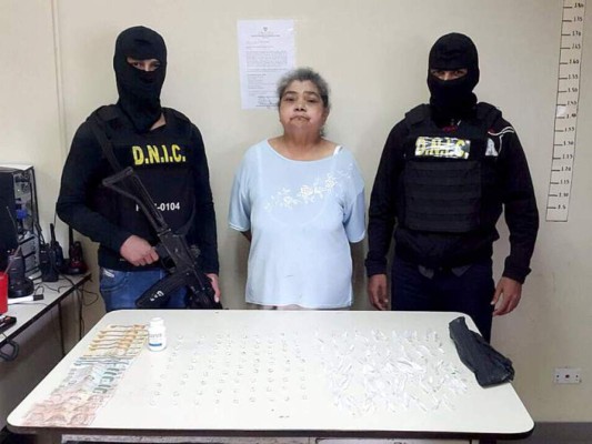 Con 66 años es acusada de comerciar droga a lo grande  