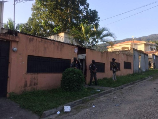 Hallan armas en vivienda de colonia Altamira de San Pedro Sula